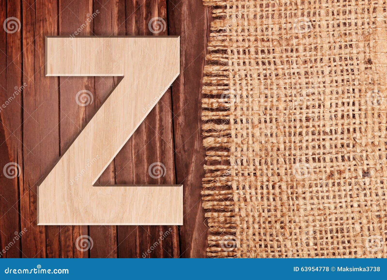 Wooden Alphabet Letter Symbol - Z. Stock Photo - Image of icon, wooden