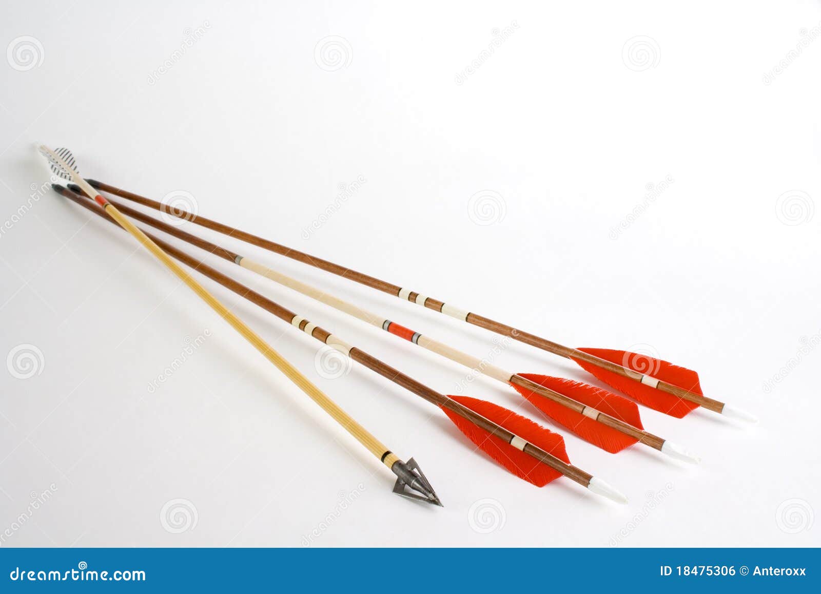 Wooden arrows stock photo. Image of deathly, recurve - 18475306