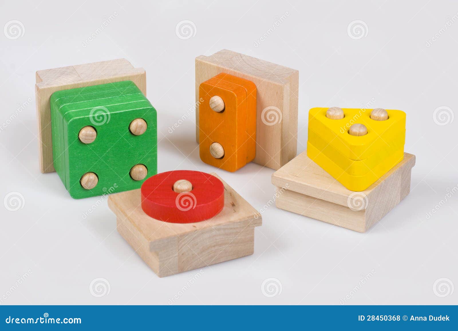 Wooden baby blocks stock photo. Image of childhood, rectangle - 28450368