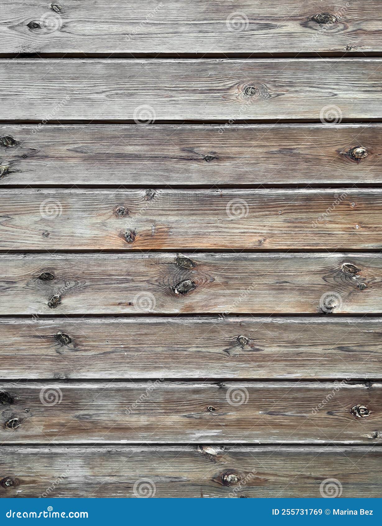 Wooden Background, Wood Texture. Wooden Horizontal Planks Stock Image