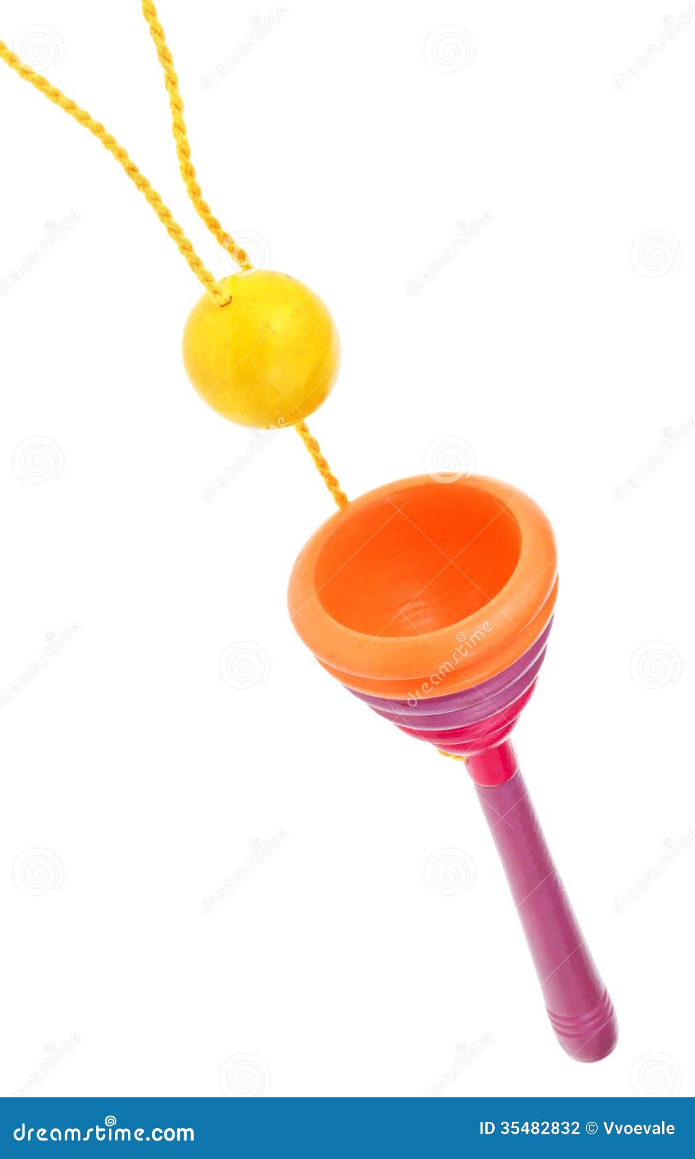 wooden ball in cup toy