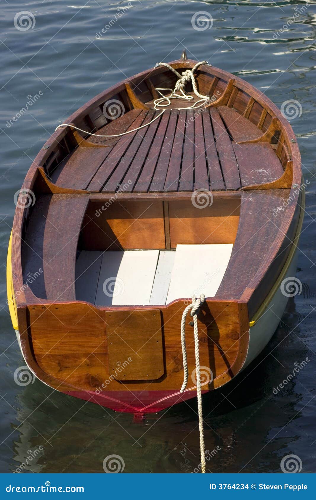Wooden boat stock photo. Image of moored, trip, transportation 3764234