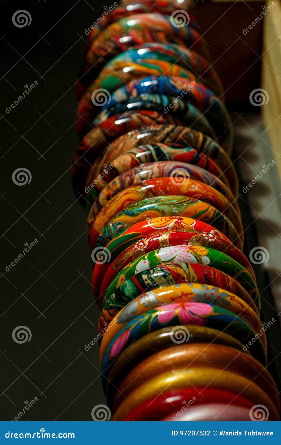 The Wooden Bracelets,bracelets. Stock Photo - Image of bracelets ...