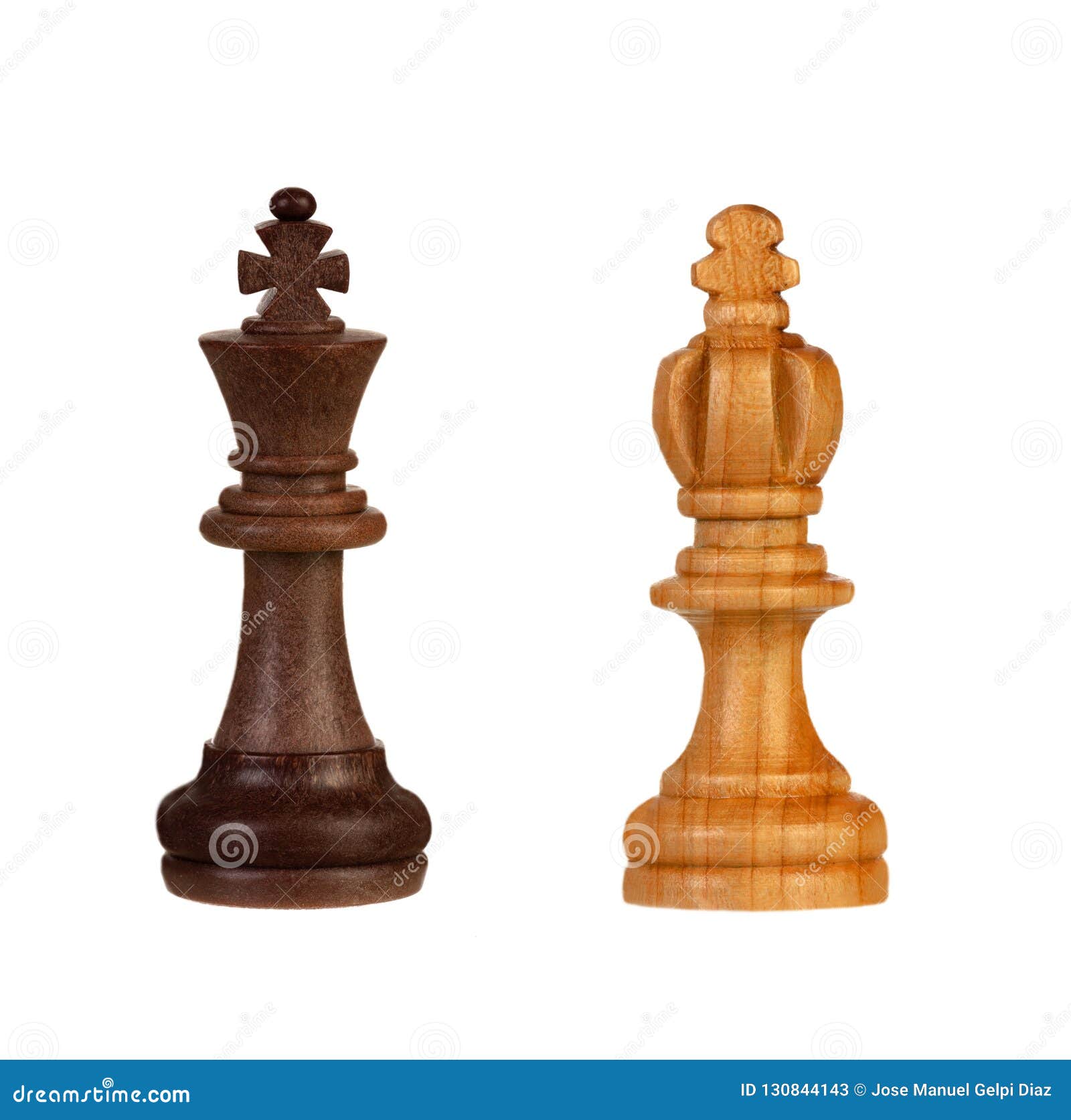 Wooden brown chess pieces stock image. Image of female - 130844143