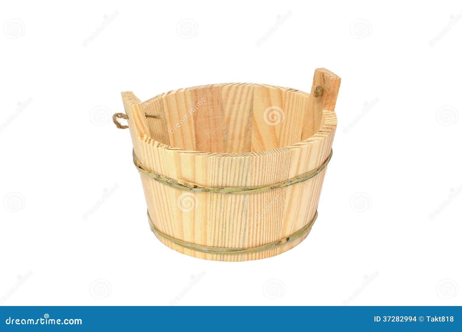 Wooden bucket stock photo. Image of retro, pine, ancient 37282994