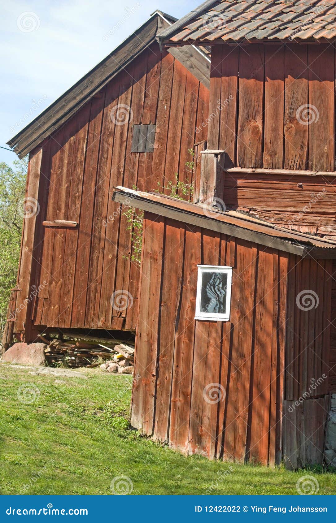 Wooden buildings stock photo. Image of farm, sweden, countryside 12422022