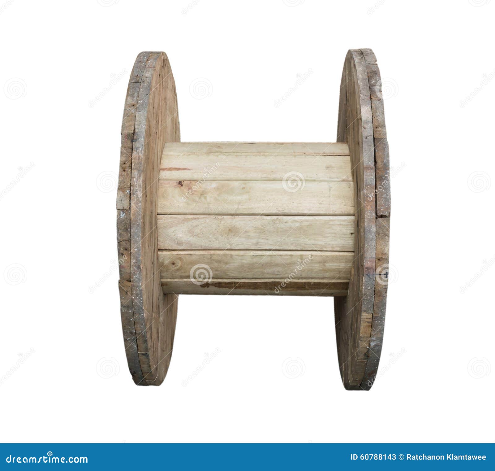 Wooden cable spool table stock image. Image of brown - 60788143
