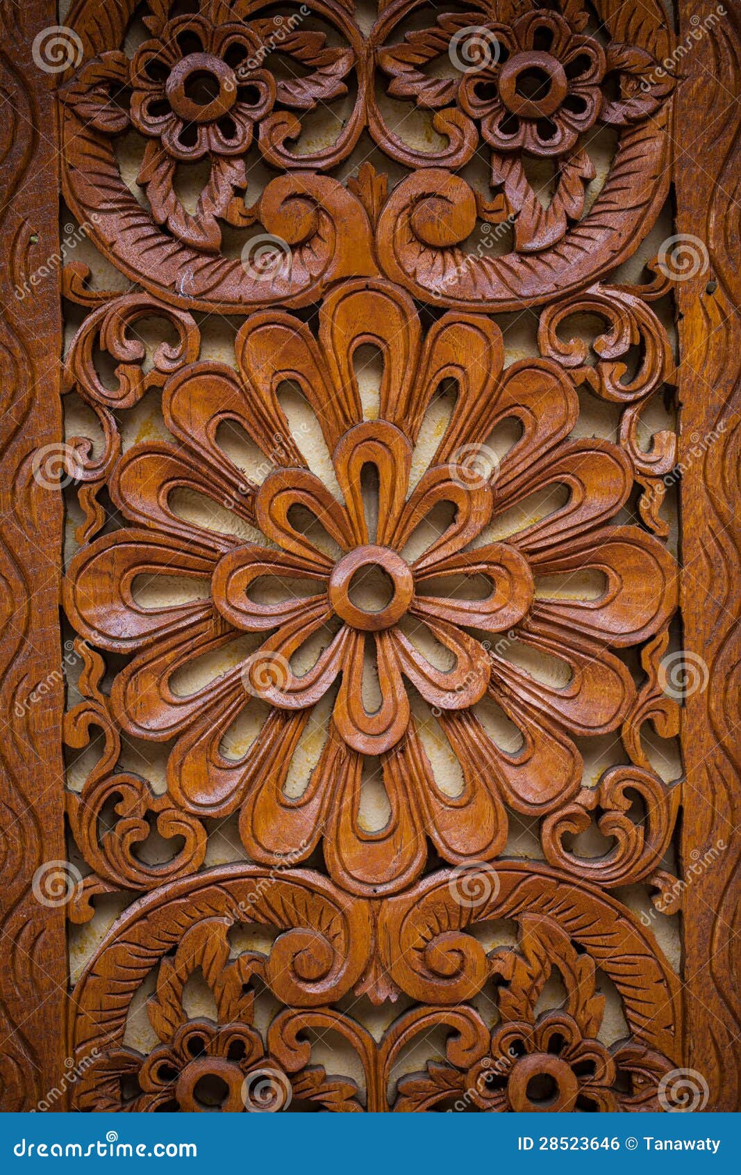 Wooden carving stock photo. Image of scroll, decoration 28523646