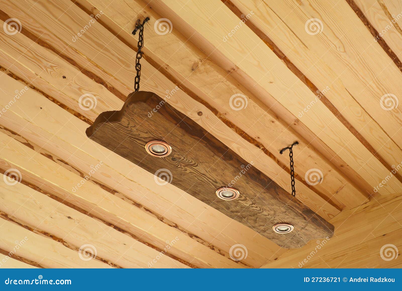 Wooden ceiling lamp stock image. Image of oaken, original ...