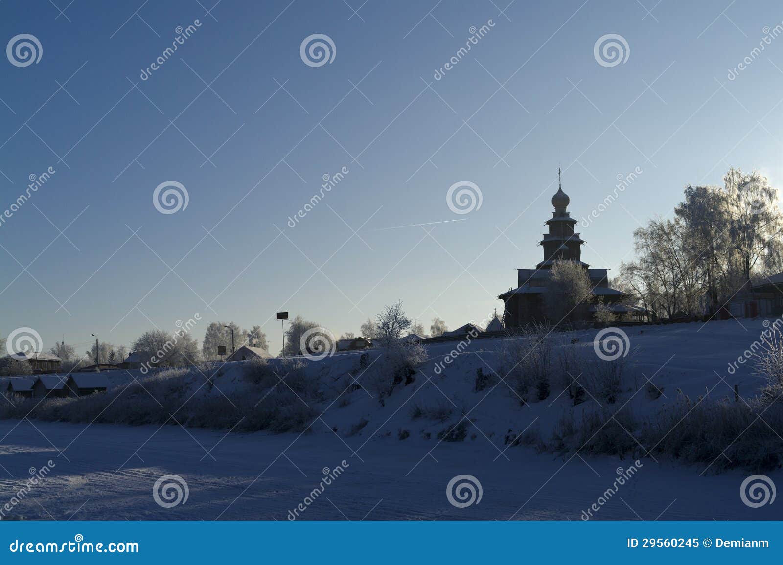 Wooden church. Villages Museum Architecture and Peasant Life in Suzdal.