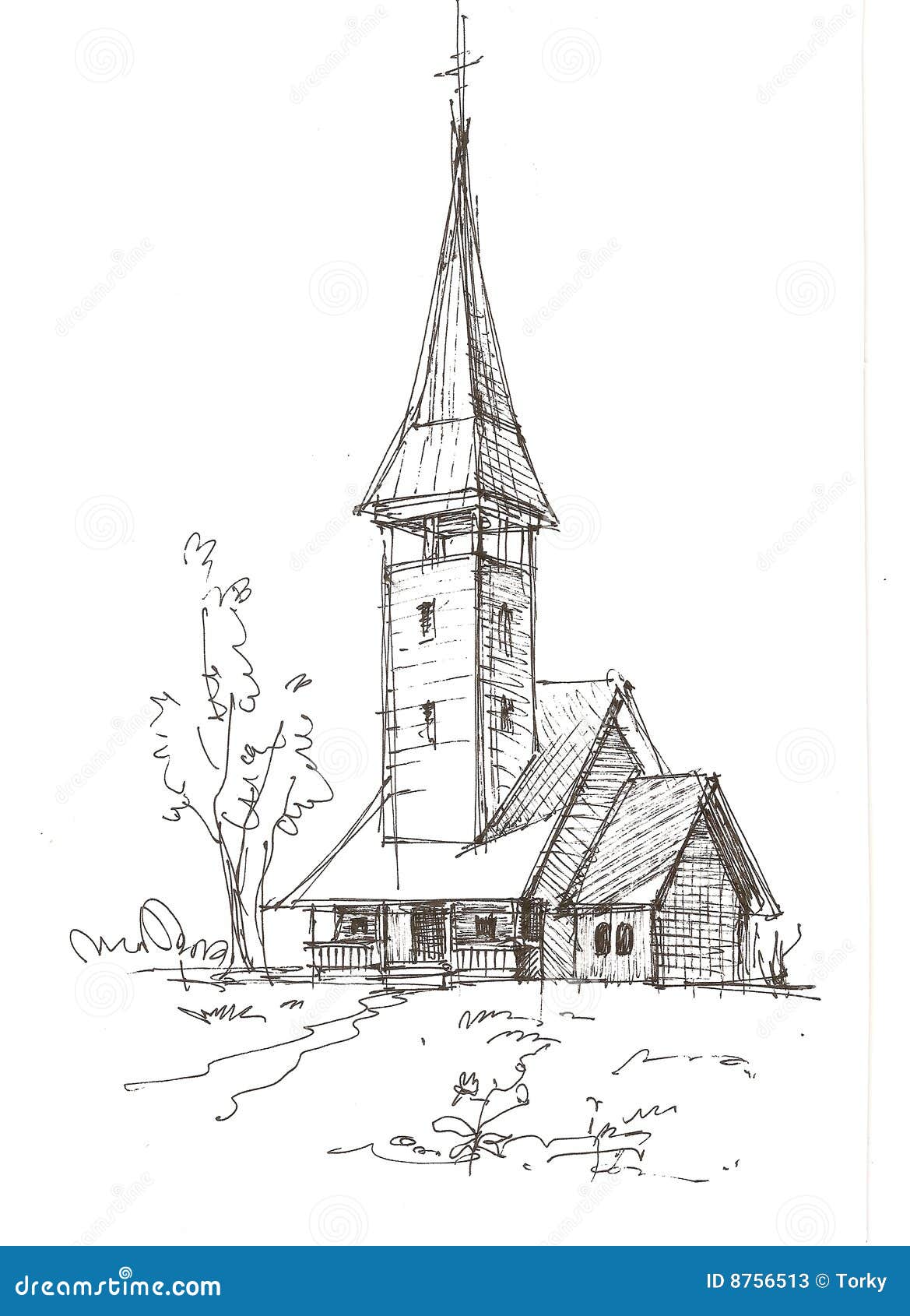 20 Church Coloring Pages (Free PDF Printables)