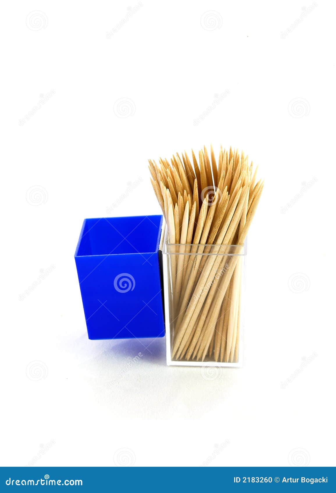 Wooden Cocktail Sticks stock photo. Image of sticks, white 2183260