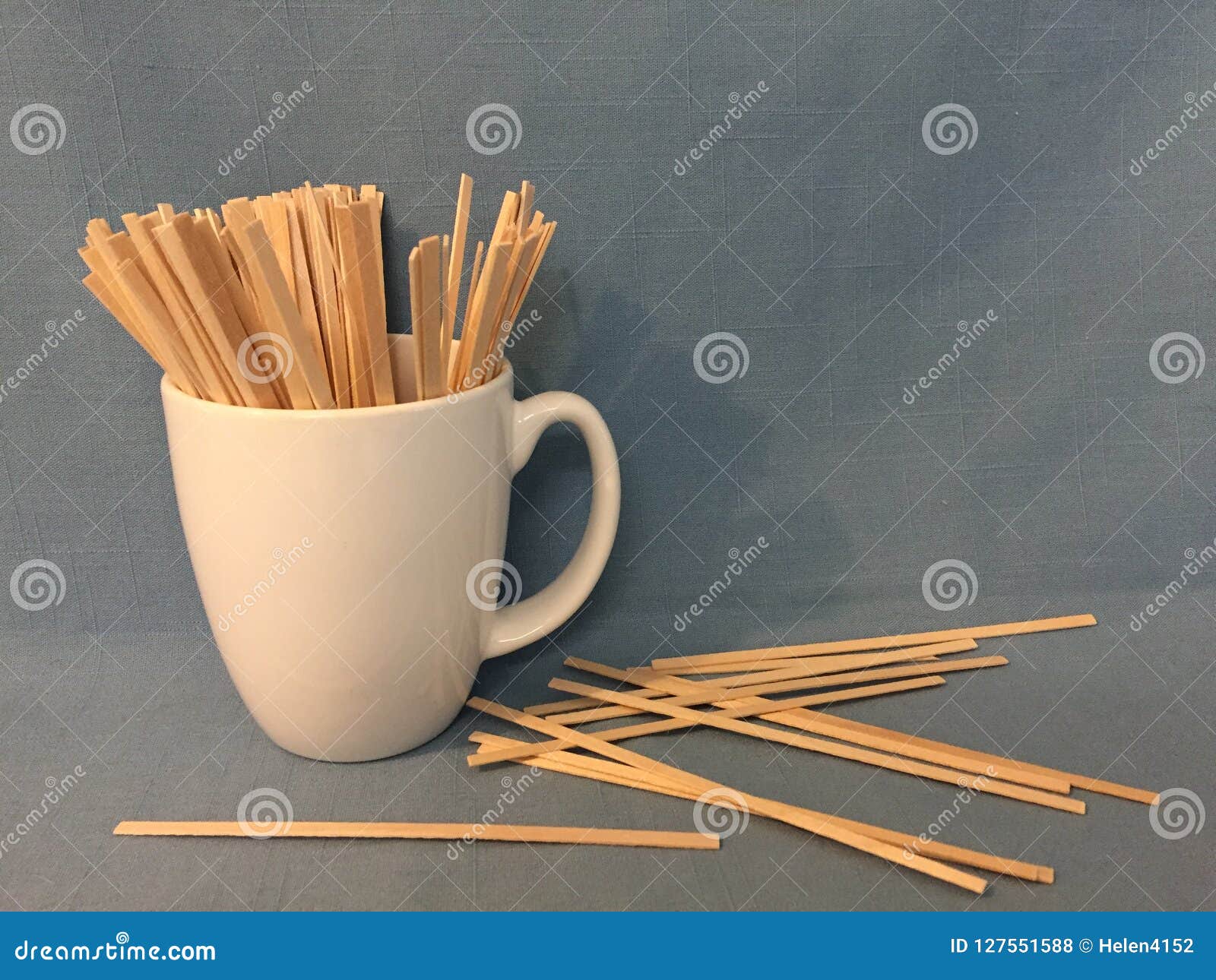 Stir Sticks And Coffee Beans Stock Photo - Download Image Now - Stirrer,  Coffee - Drink, Wood - Material - iStock