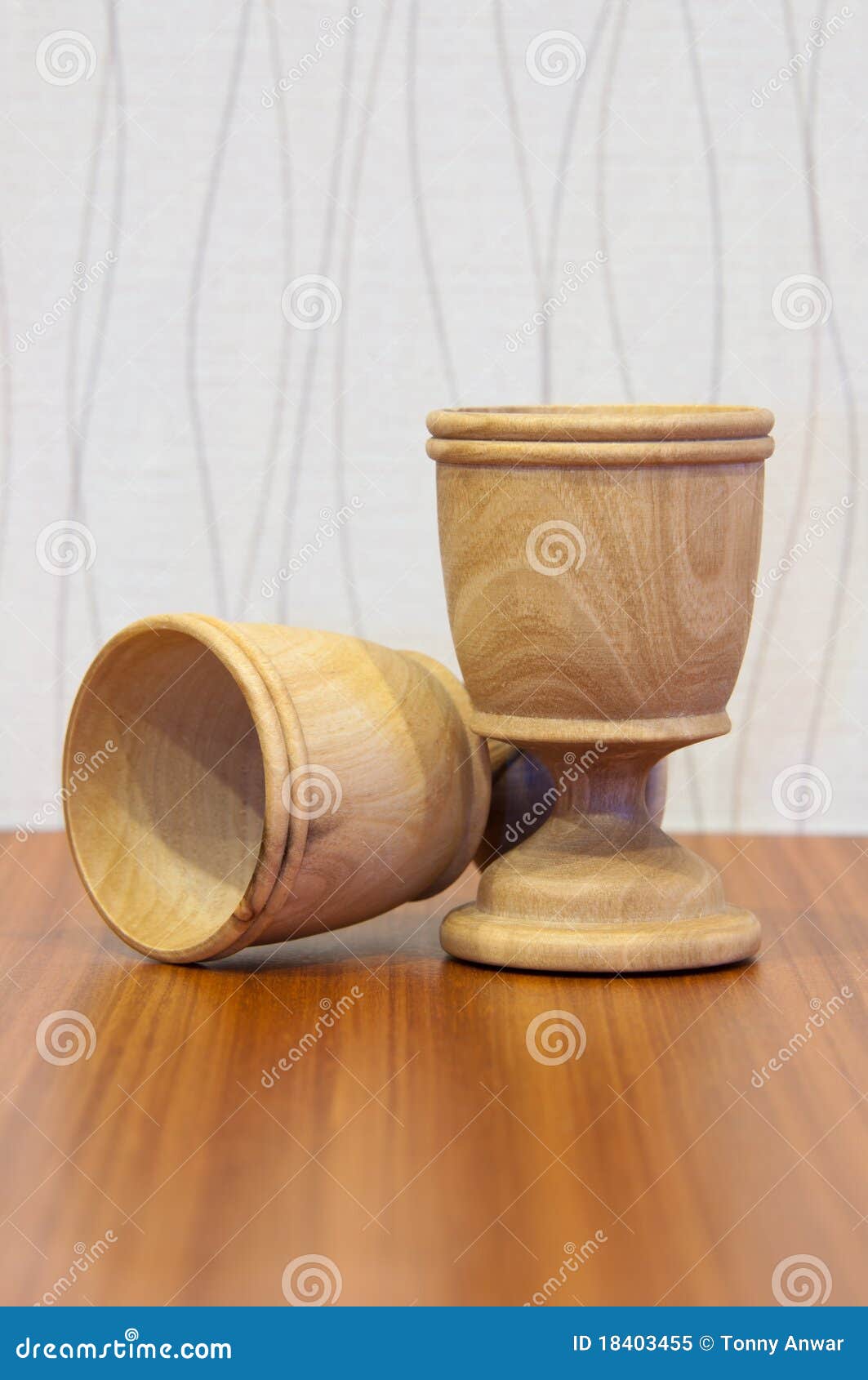 Wooden Communion Cup stock image. Image of religious 18403455