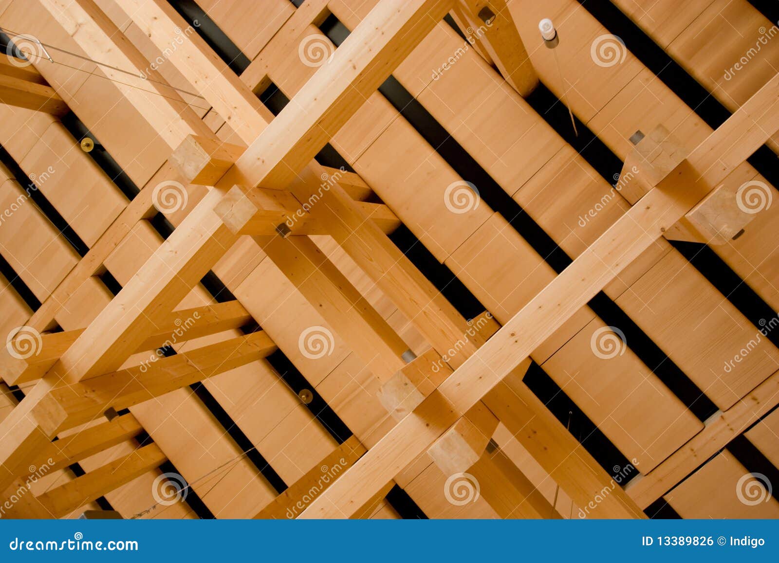 Wooden Construction Details Stock Photo Image of pine, woodwork 13389826
