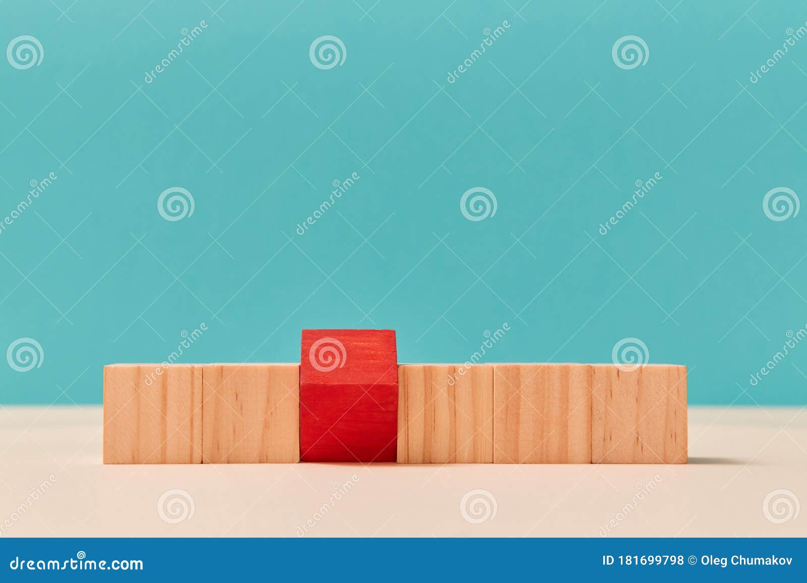 Download Wooden Cubes Mockup, Copy Space. Blank Uncolored Blocks In ...