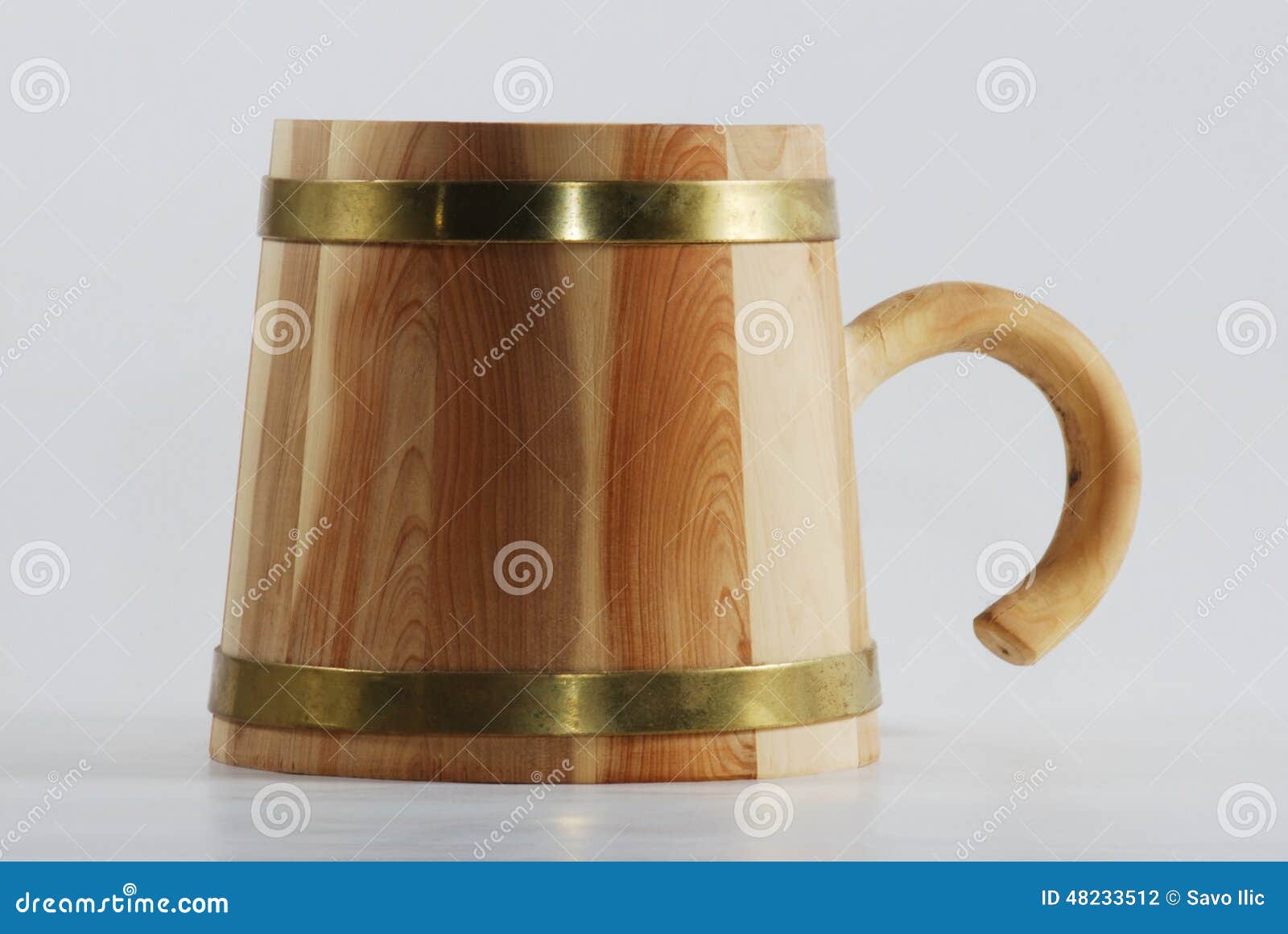 Wooden cup stock photo. Image of white, background, croatia 48233512