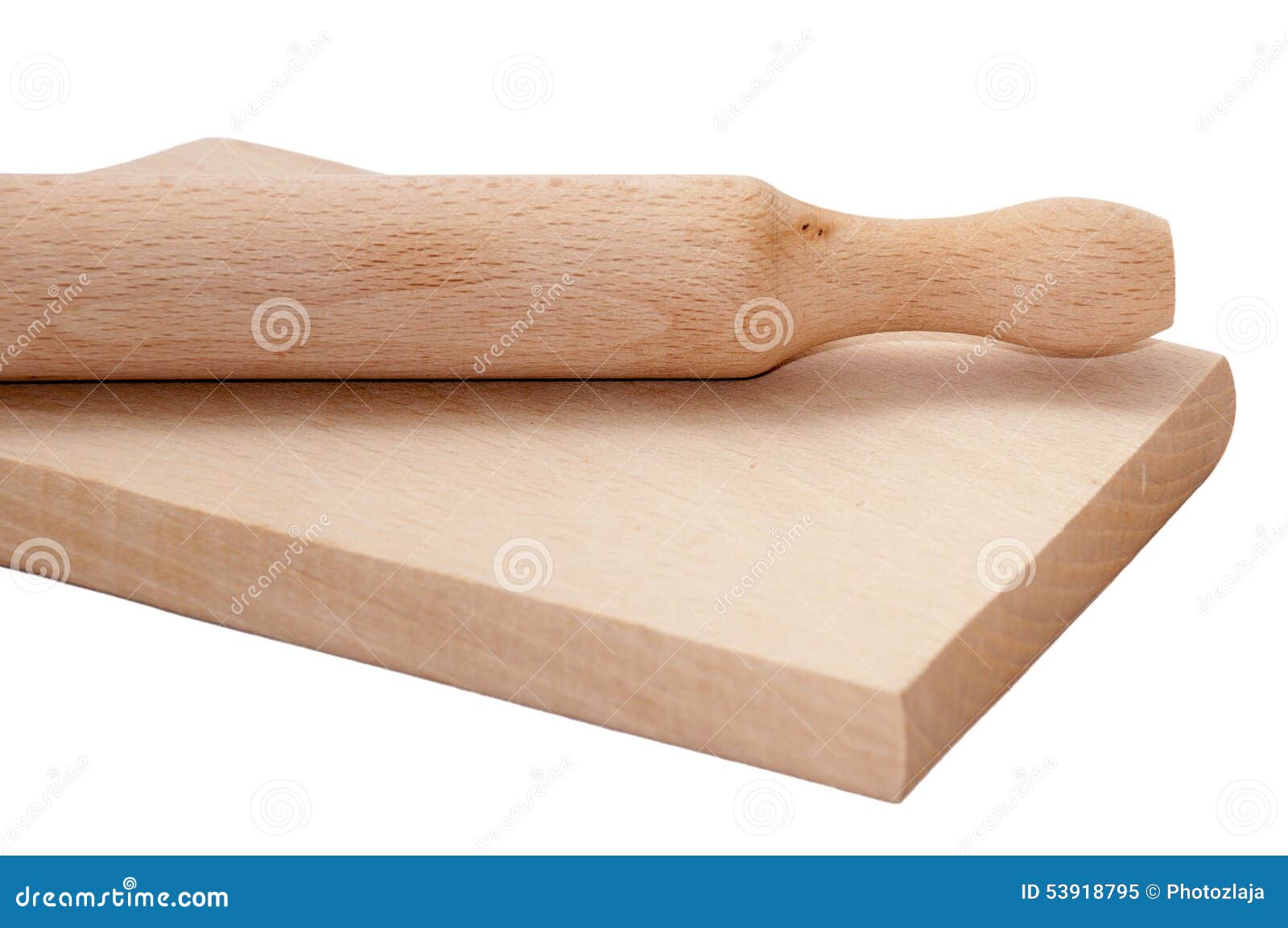 Wooden Cutting Board and Rolling Pin Stock Image Image of frame