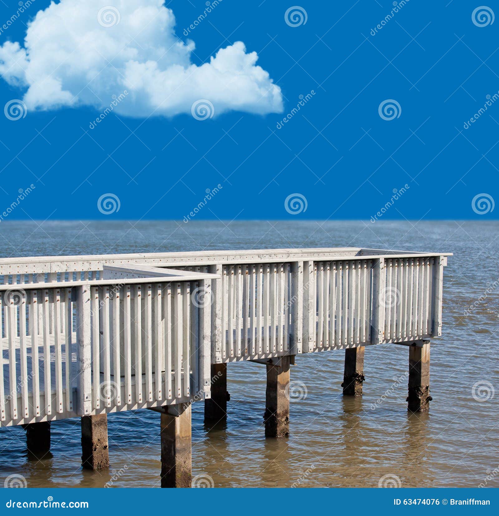 A wooden deck in Florida stock photo. Image of environmental 63474076