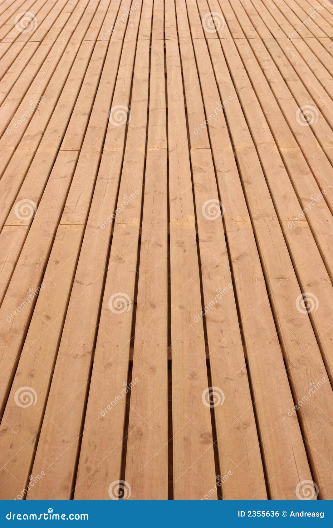 Wooden deck perspective stock photo. Image of convergence 