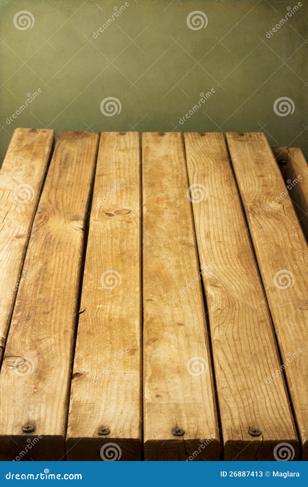 wooden deck tabletop