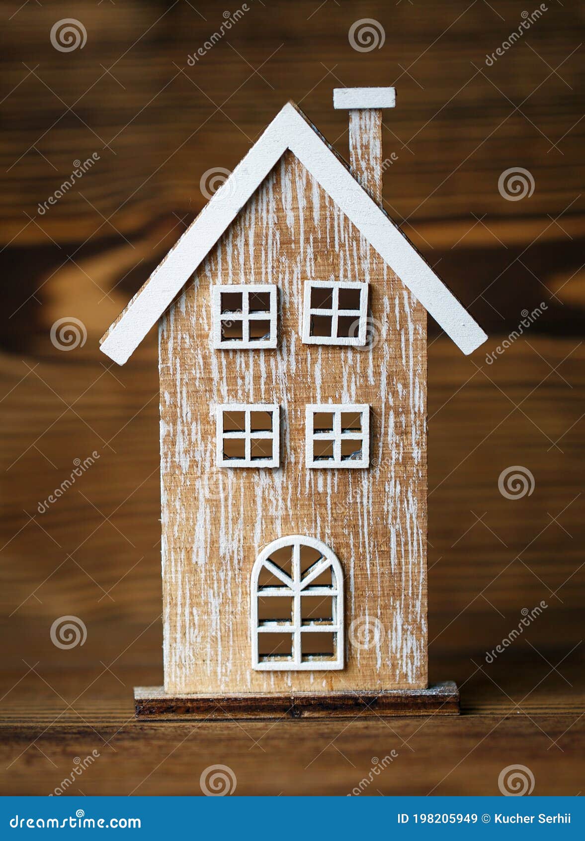 Wooden Decorative House House Interior Decoration Stock Image Image of house, roof 198205949