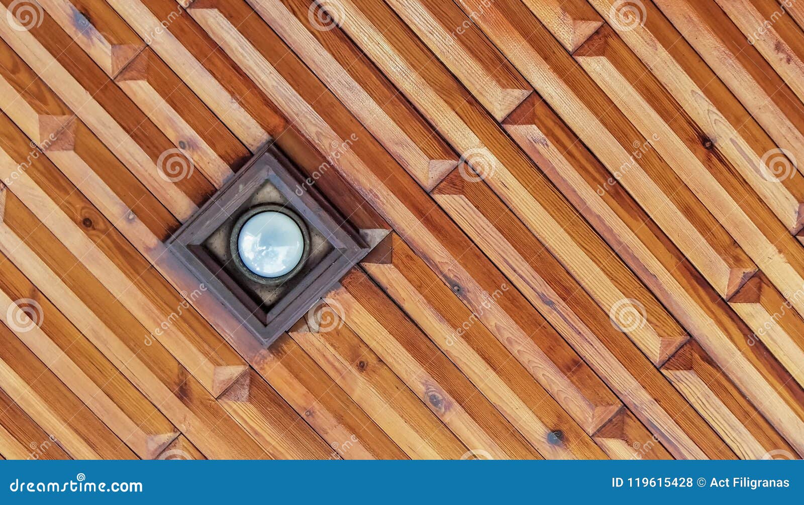 Wooden Details On The Ceiling Stock Photo Image Of