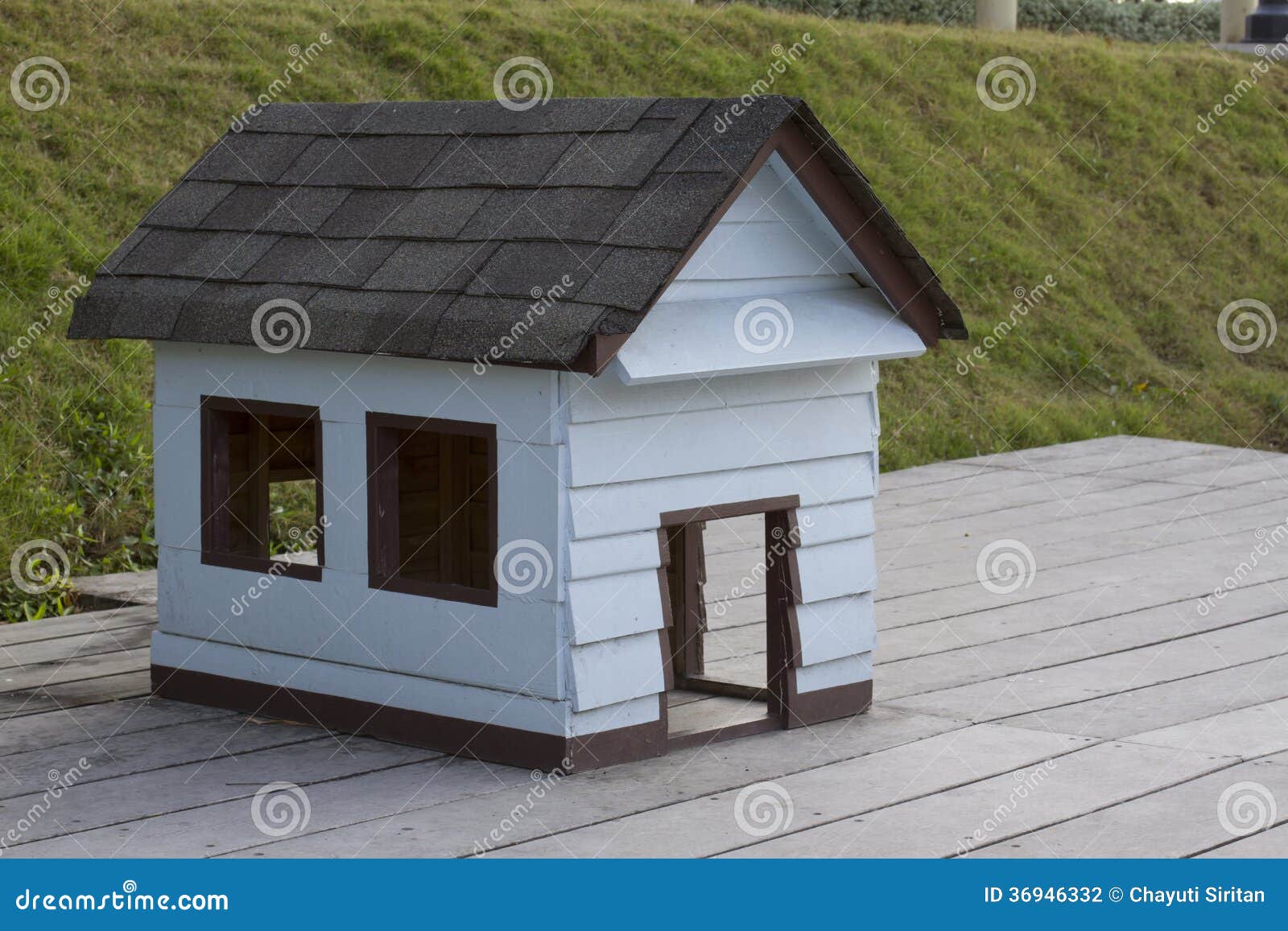 Dreamstime Dog House With Solar Panel Centrifugal Pump Solar Panel