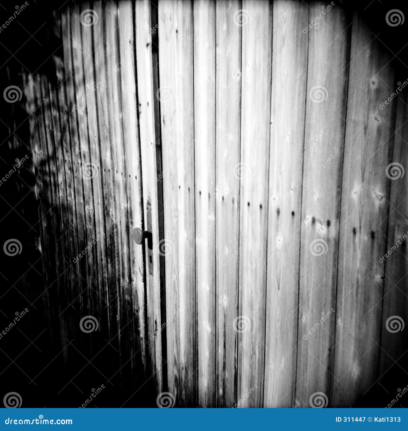 wooden door (lomo)