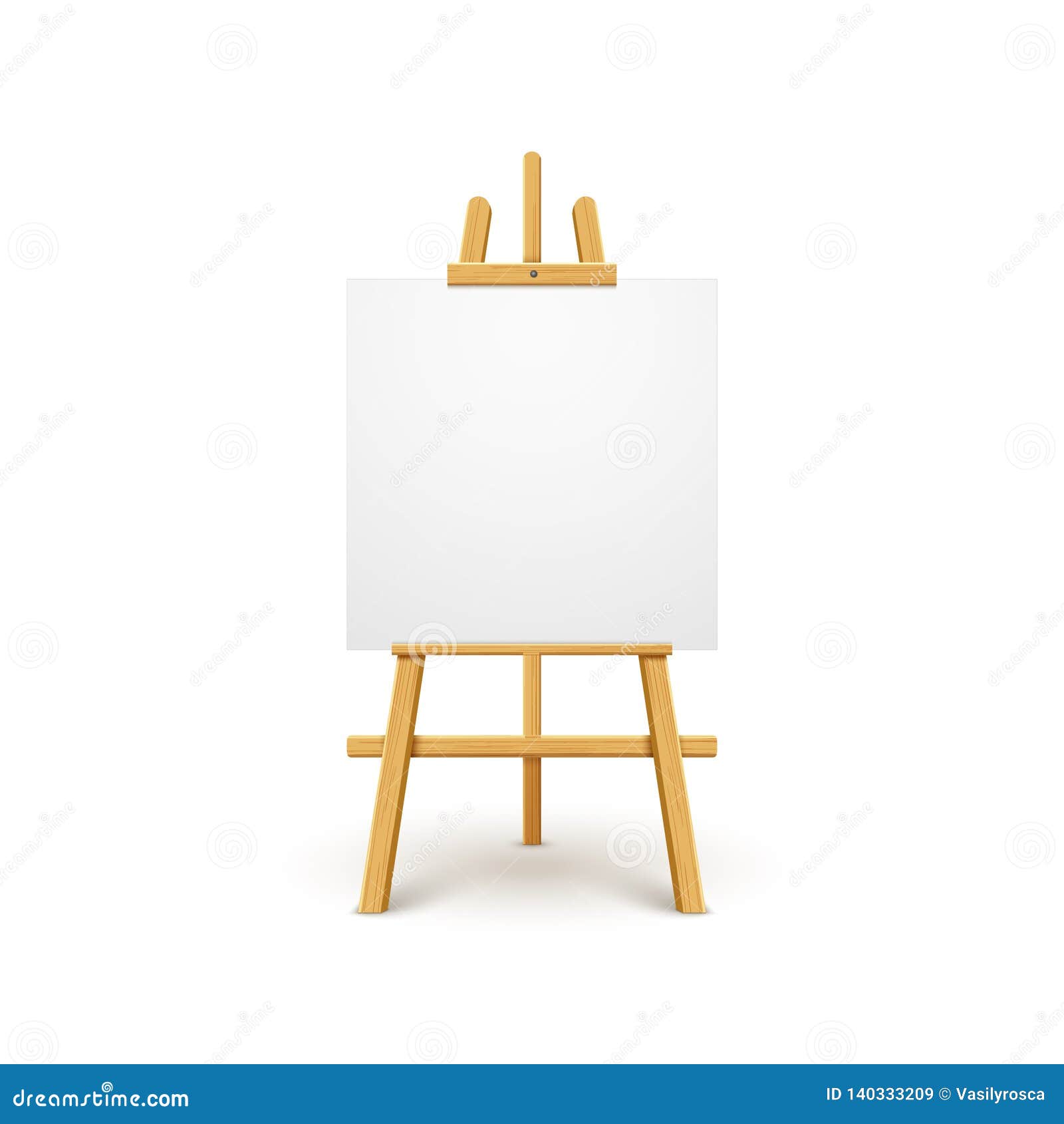 Blank Poster Easel Stock Illustrations – 2,281 Blank Poster Easel