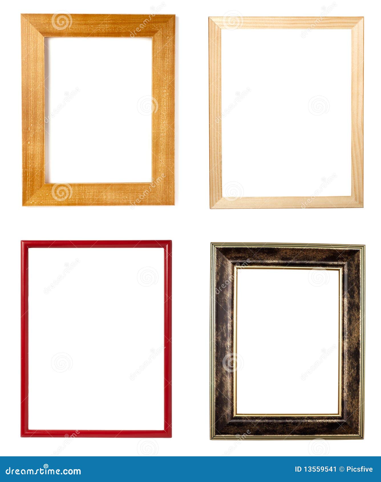 Wooden Frame Art Decoration Gallery Stock Image Image of edges