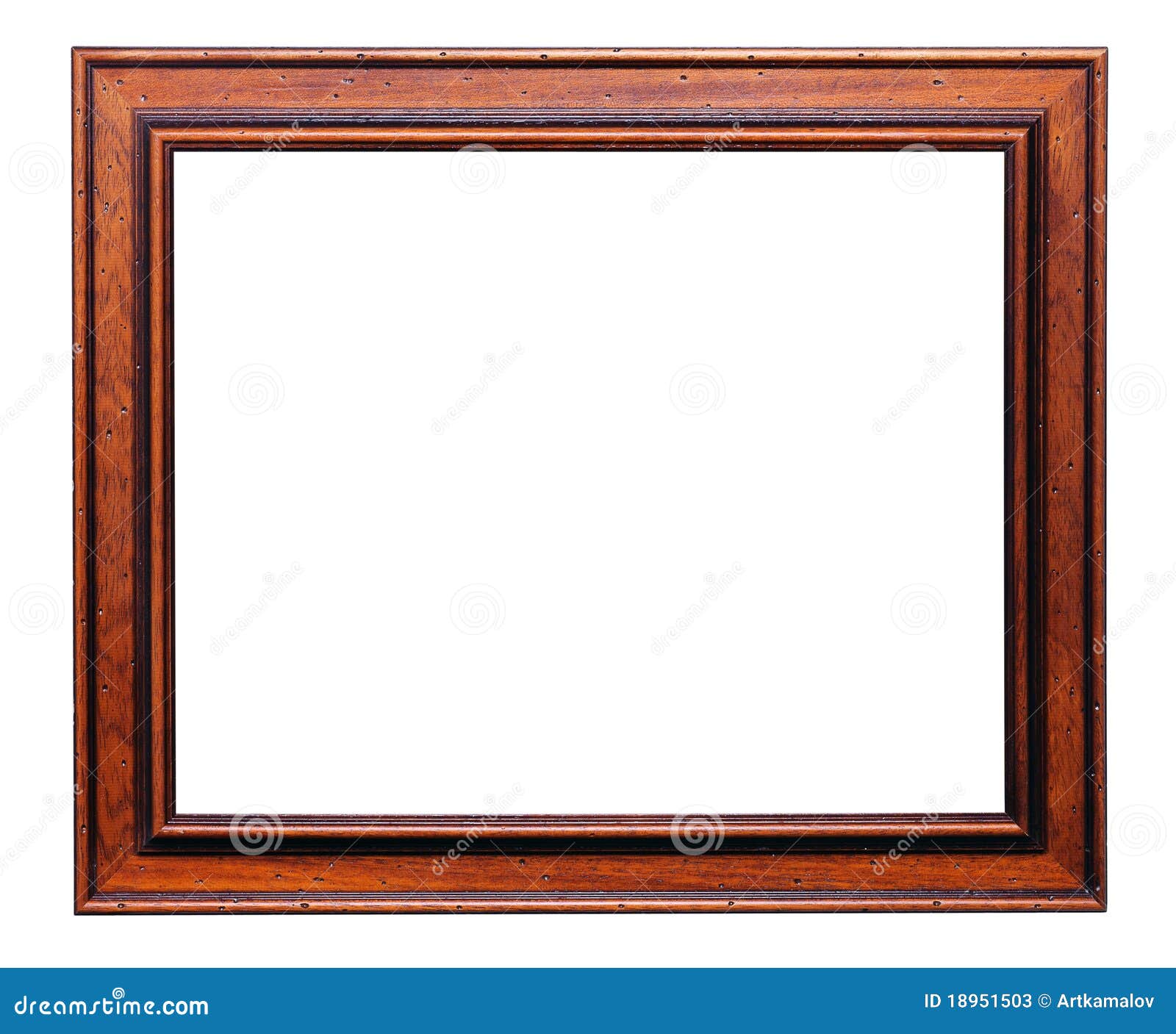 Wooden frame for painting stock image. Image of ornament 18951503