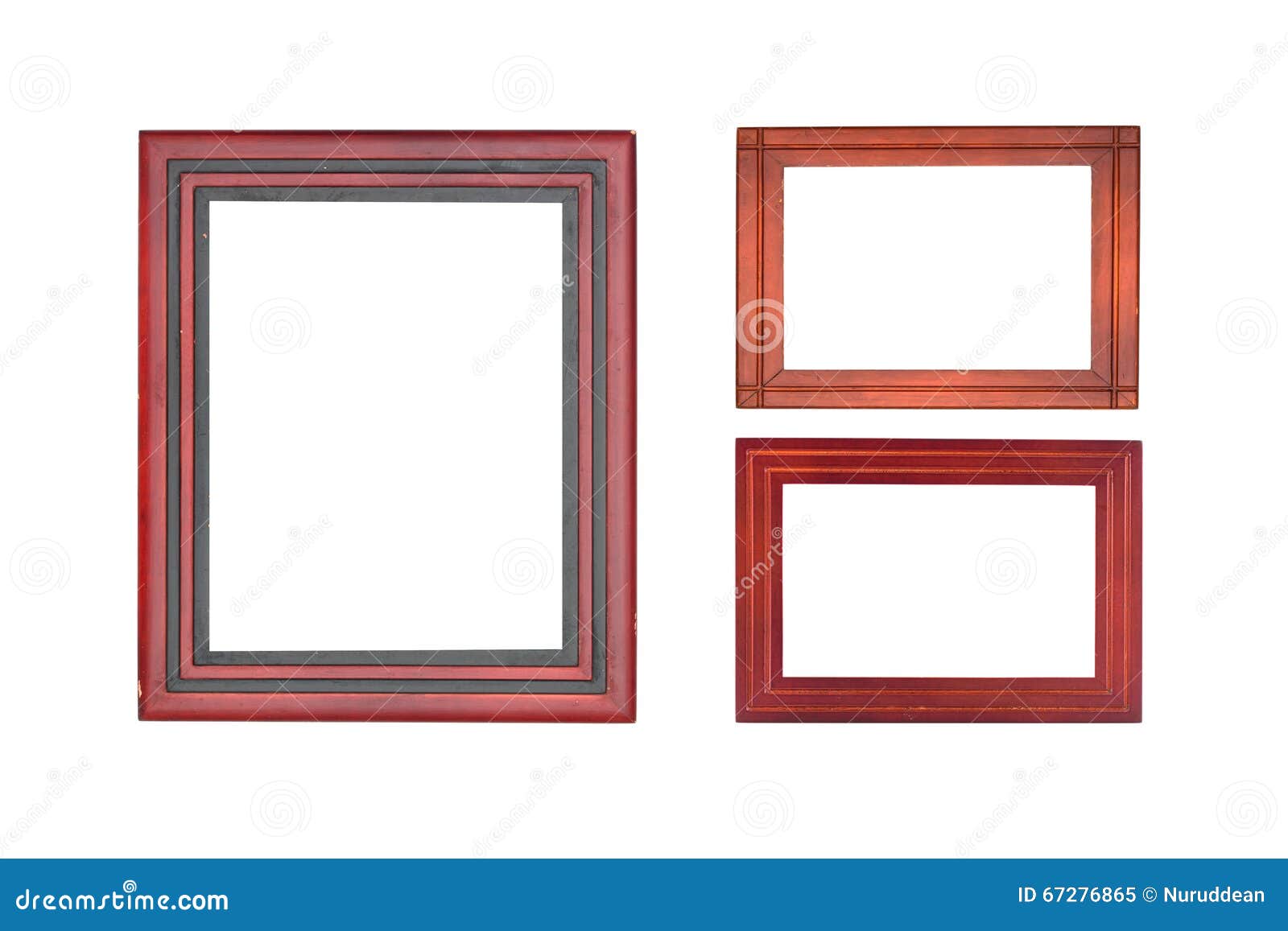 Wooden frames. stock image. Image of adorned, antique 67276865