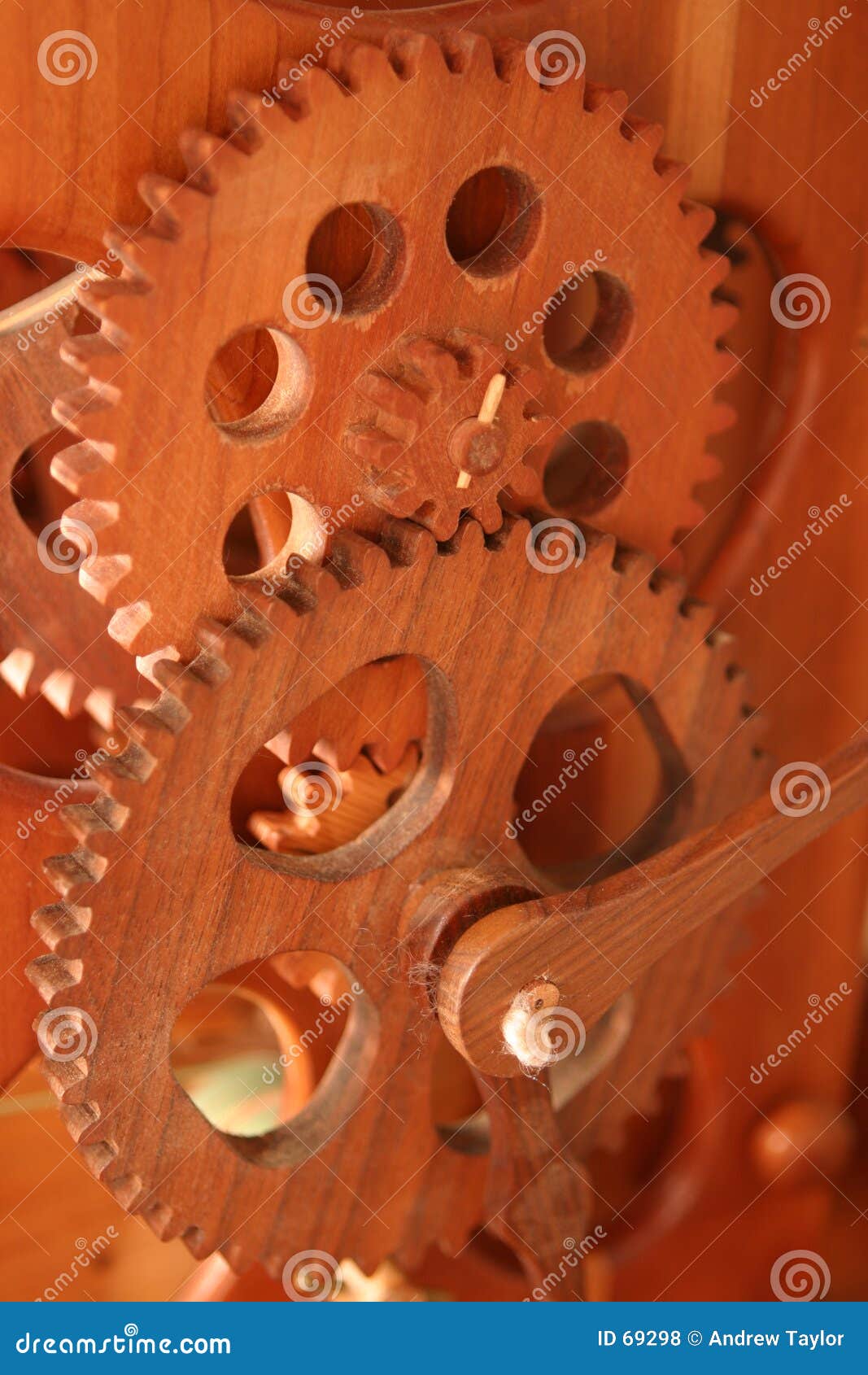 Wooden Gears stock photo. Image of wooden, wood, woodwork 69298