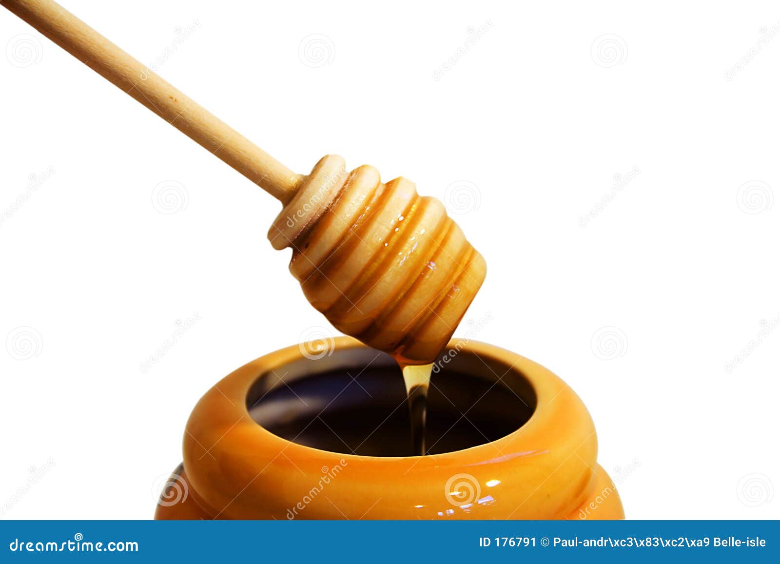 Wooden honey drizzler stock image. Image of honey, sweet 176791