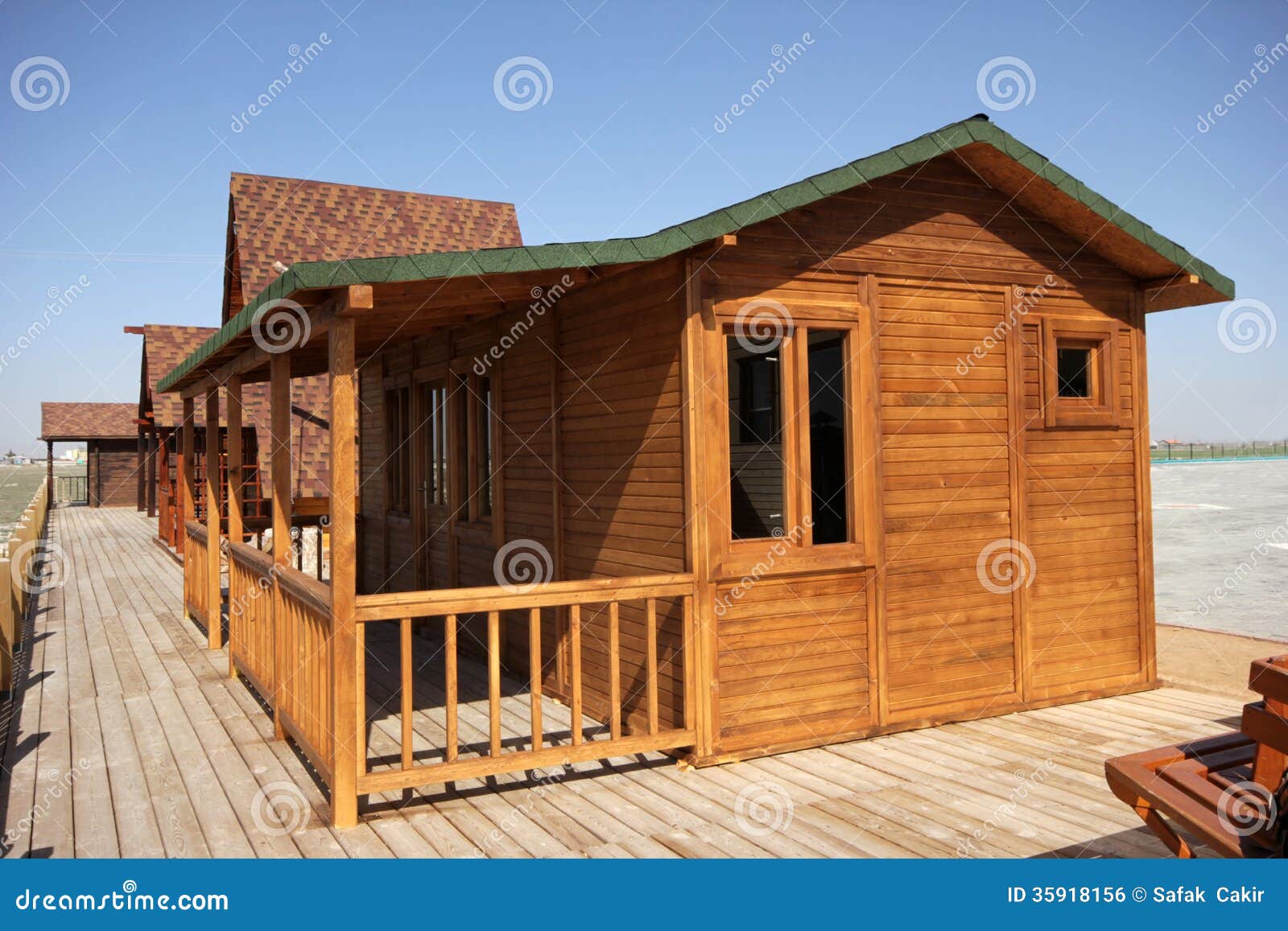 wooden houses royalty free stock image - image: 35918156