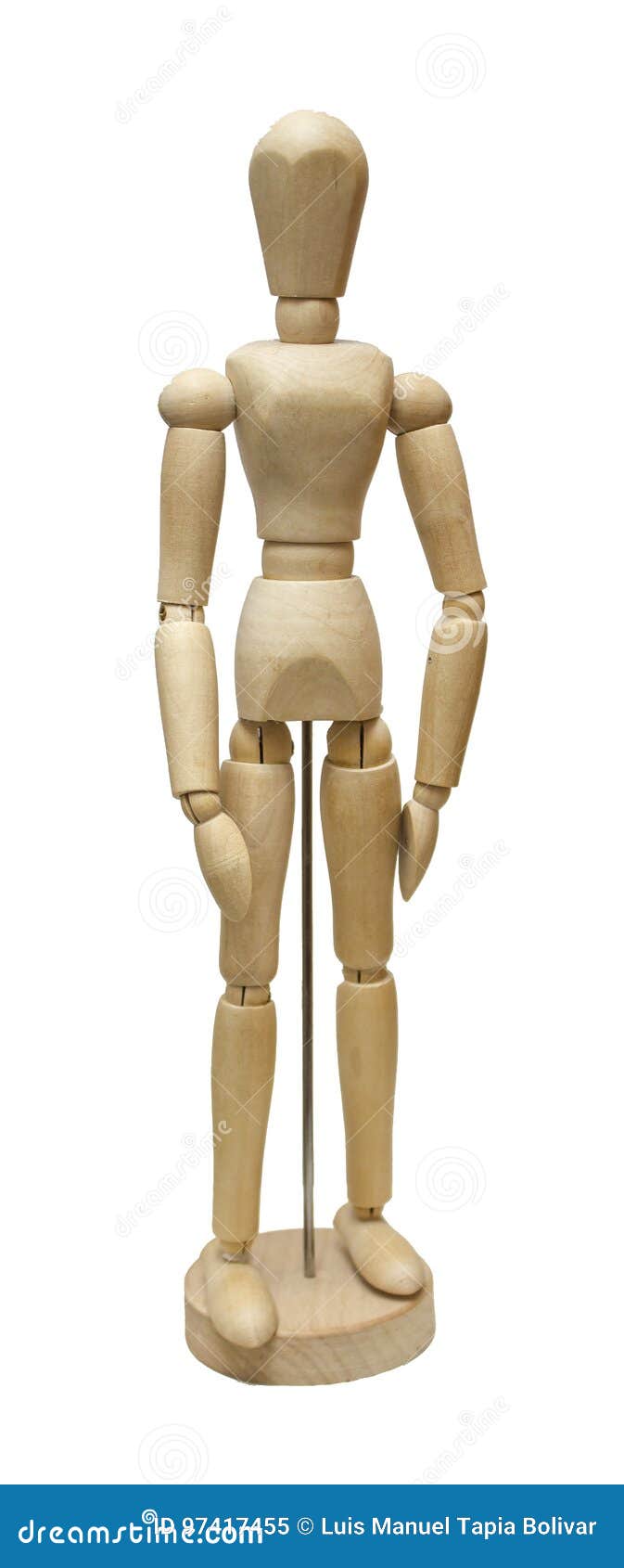 Wooden jointed doll stock image. Image of creativity 97417455