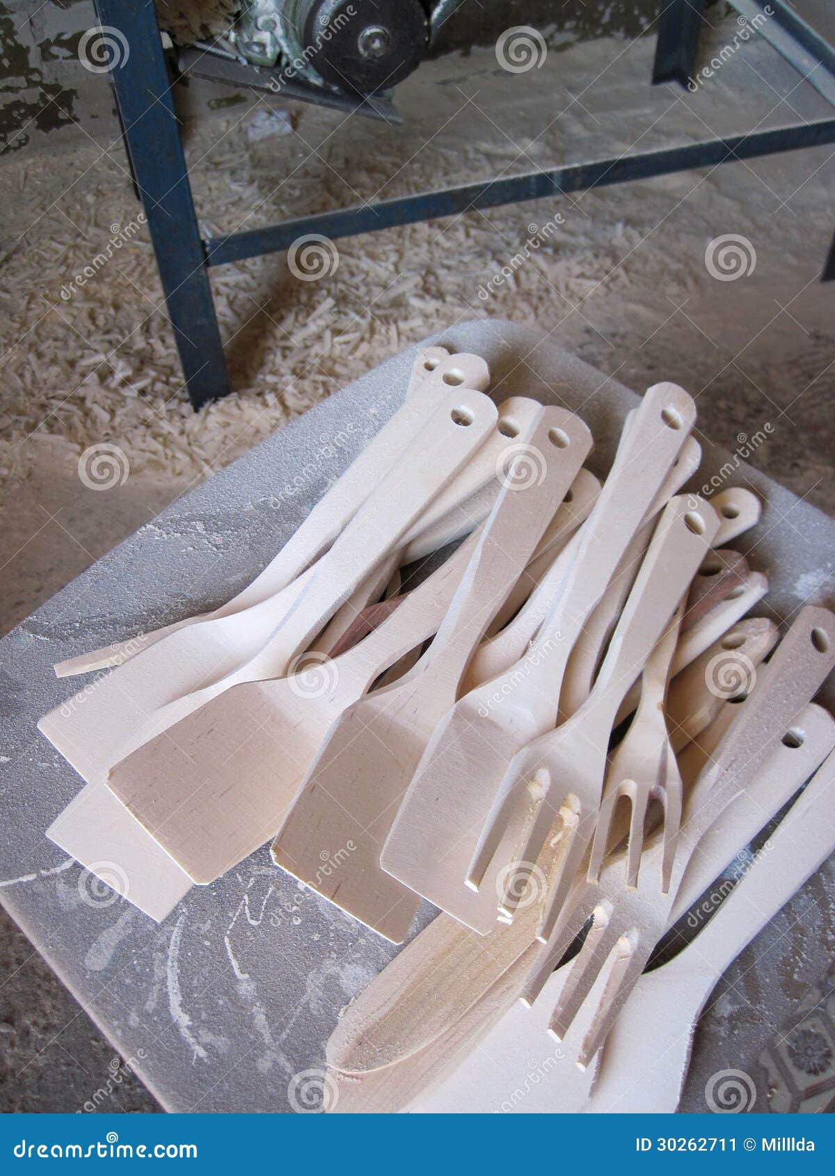 Wooden kitchen tools stock image. Image of kitchen, wood 30262711