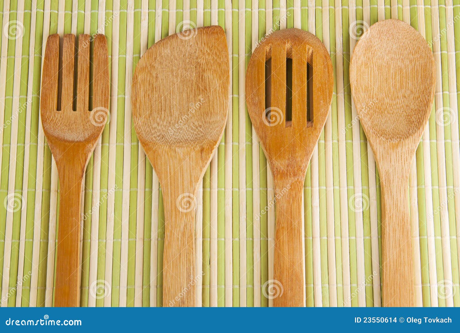 Wooden kitchen utensils stock photo. Image of spoon, utensil 23550614
