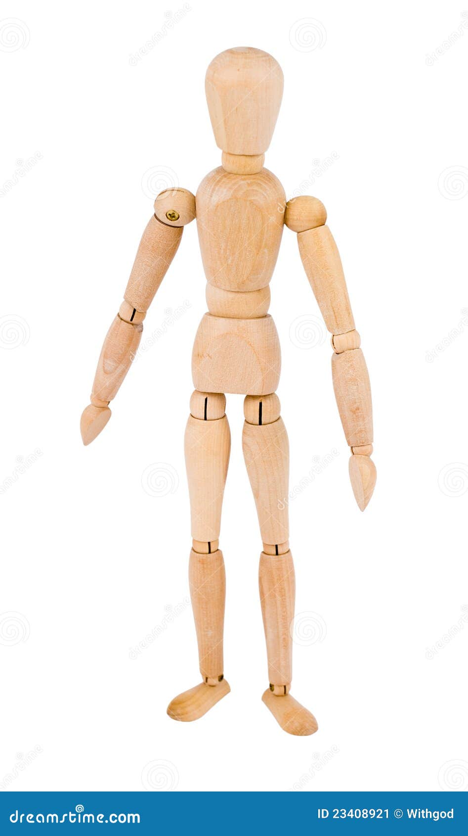 Wooden man stock image. Image of inanimate, wooden, facing 23408921