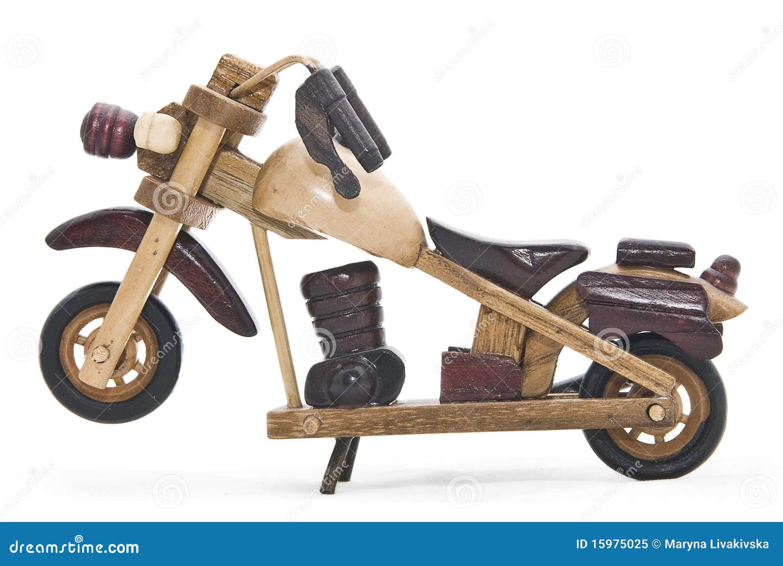Wooden Motorcycle stock image. Image of revival, antique 15975025