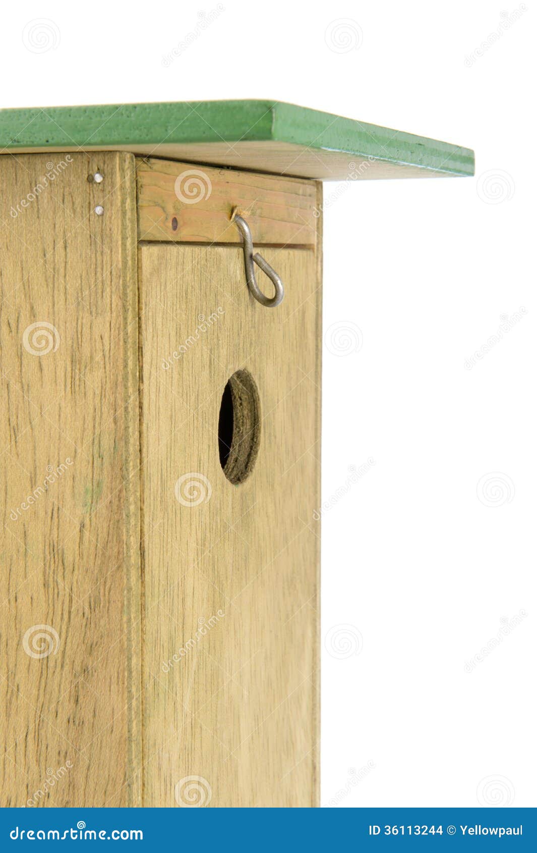 Wooden Nesting Box In Closeup Stock Photo - Image of house 