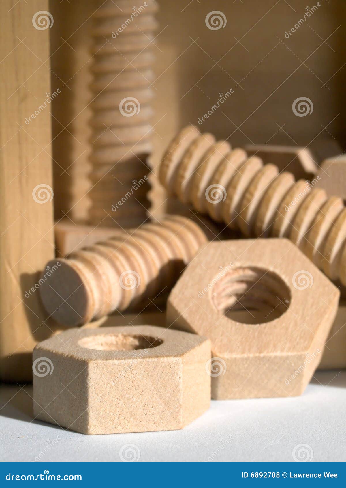 Wood bolts puzzle