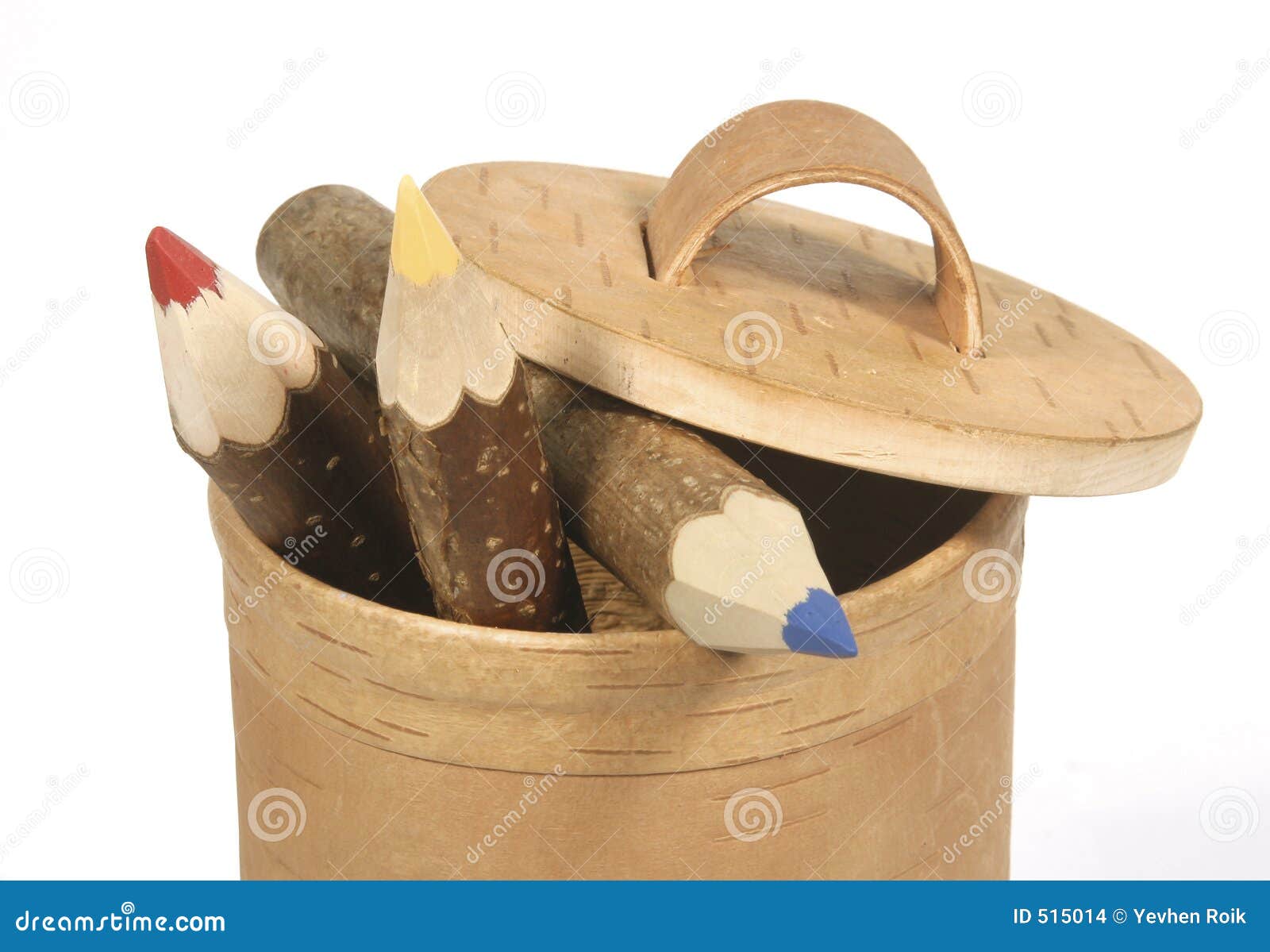 Wooden pencils stock photo. Image of school, branch, office 515014