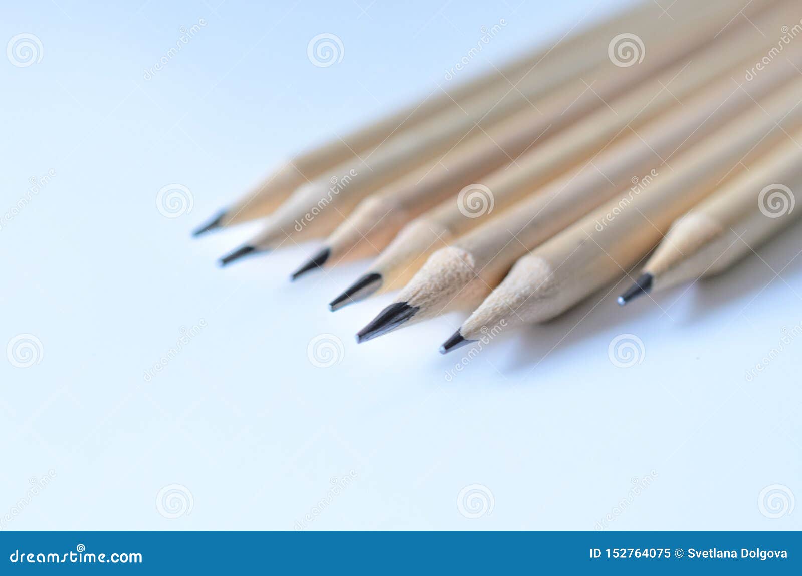 Wooden Pencils for Sketching and Drawing Closeup Stock Image Image of