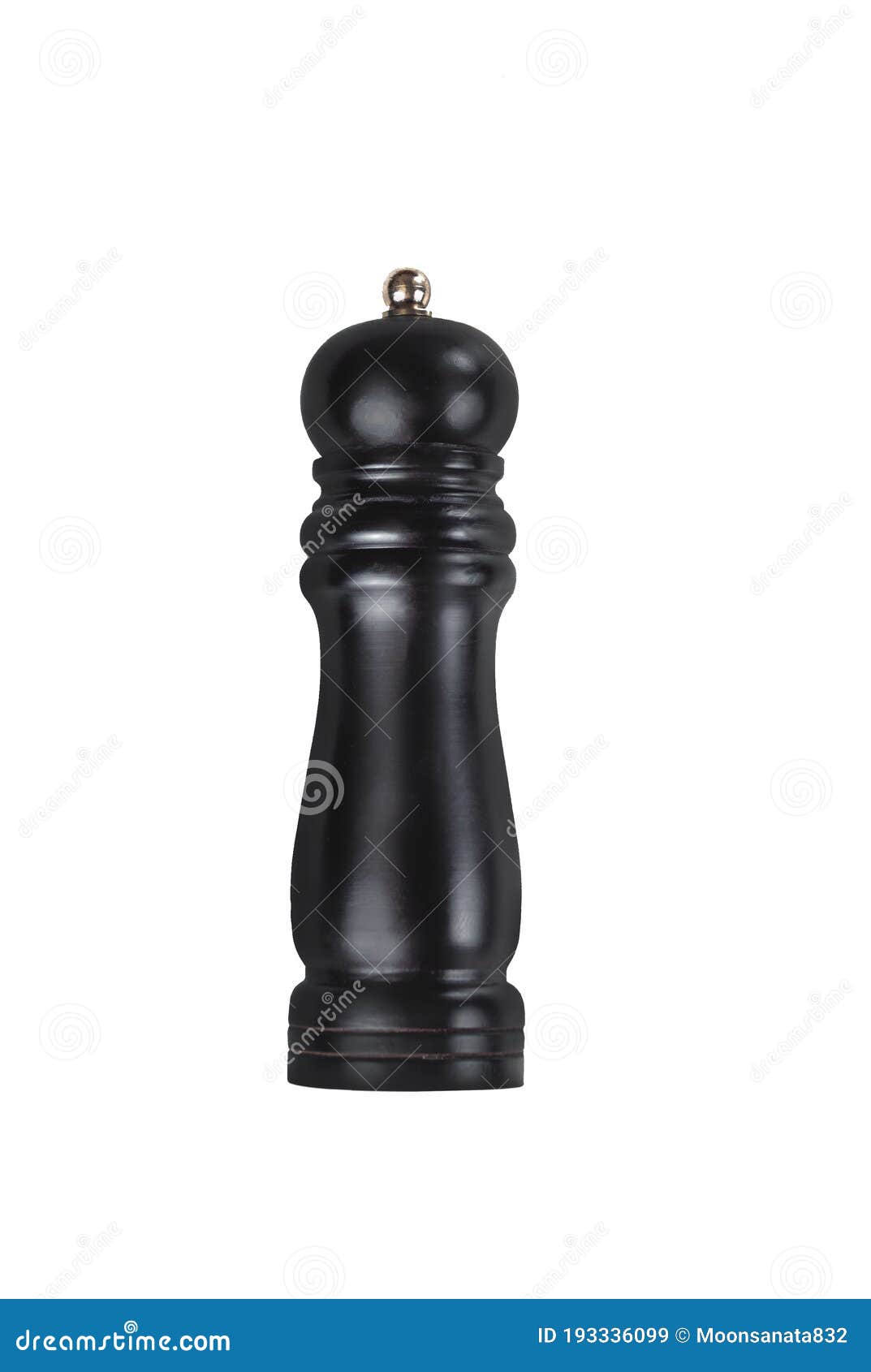 Salt Grinder And Pile Of Salt. Salt Falls From The Grinder On A Table