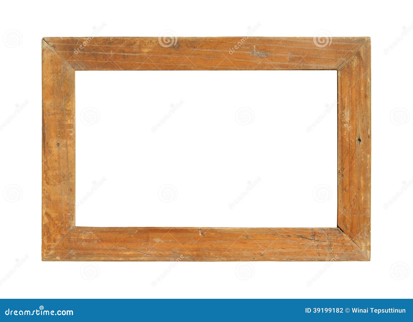 Wooden picture frame stock photo. Image of stain, decorative 39199182