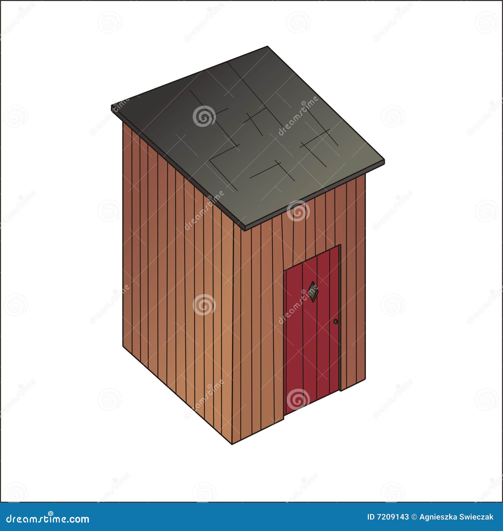 the wooden privy