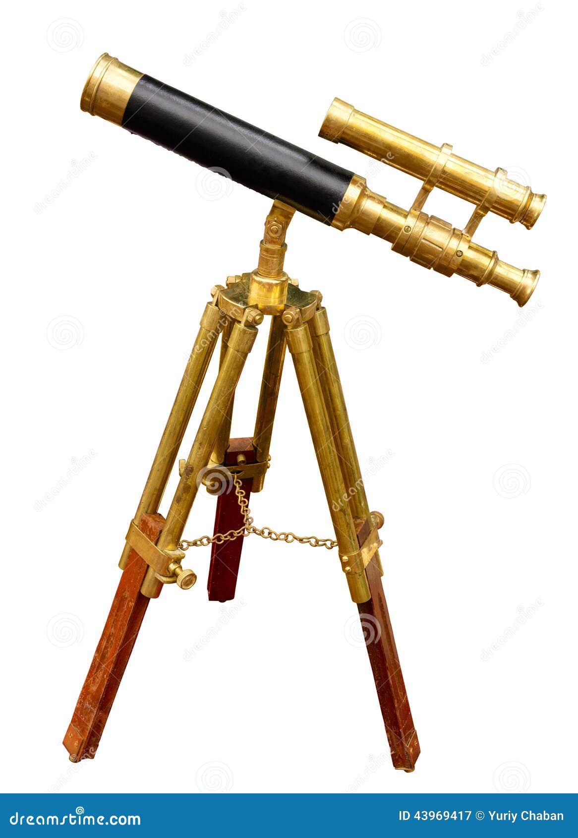 antique telescope