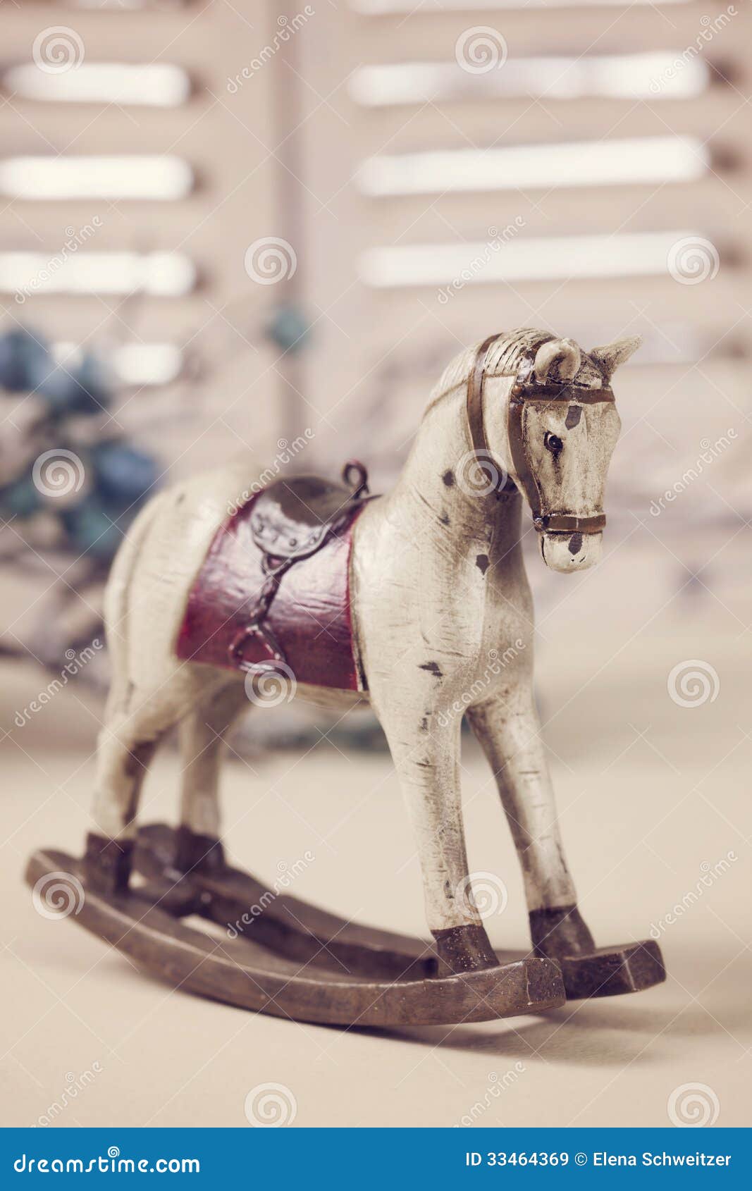 Wooden Rocking Horse Royalty Free Stock Images - Image 